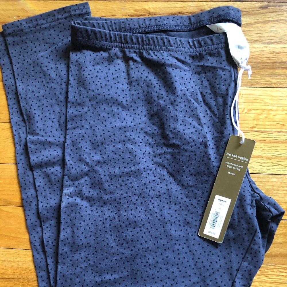 Lauren Conrad Polka Dot Knit Legging